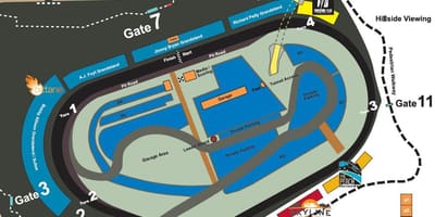 பீனிக்ஸ் raceway வரைபடம்
