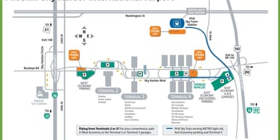 வரைபடம் பீனிக்ஸ் விமான நிலையம்